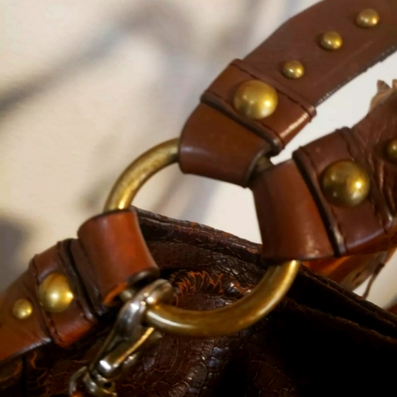 BOTKIER Bombay Crackled LTR SOLD OUT Vintage HB - Picture 3 of 9